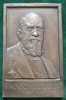 Lapis András: Procopius Béla, Éremkedvelők Egylete (ÉKE) 2018. évi tagilletmény plakett