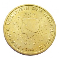 Hollandia,50 eurocent 2003 aUNC+ ötvözet