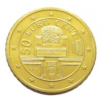 Ausztria,50 eurocent 2006 aUNC+ ötvözet