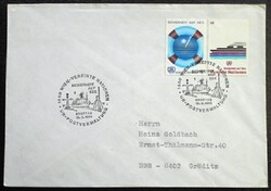 ENSZBf30-1f / ENSZ Bécs 1983 A Tengerek biztonságáért bélyegsor FDC-n futott