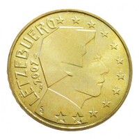 Luxemburg,50 eurocent 2007 aUNC+ ötvözet