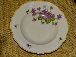 ANTIK ZSOLNAY IBOLYÁS PORCELÁN TÁNYÉR