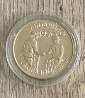 1989 – Labdarúgó-világbajnokság 1990, „kézfogás” 100 forint