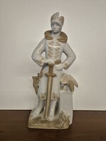Hatalmas méretű ( és nehéz ), Polonne porcelán - hercegi méltóság, hadvezér