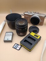 Olympus Pen E-PL9 kompakt digitális váz és 14-45 mm objektívek Micro Four Thirds