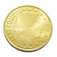 Luxemburg,50 eurocent 2009 aUNC+ ötvözet