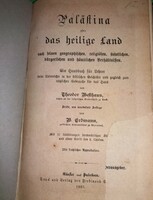 1885.MONARCHIA Theodor Velthaus - B. Erdmann :Palesztína német nyelvű tanári tankönyv képek szerint