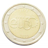 Írország,2 euro 2023 - Írország 50 éve az EU tagja aUNC+ ötvözet