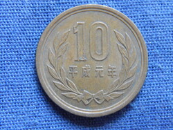 Japán 10 Yen 1989