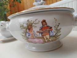 Lengyel porcelán étkészlet, új,sosem használt.