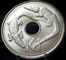Pápua Új-Guinea 1 Kina, 2009 E11A4V