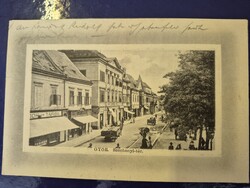 Győr-Moson-Sopron vármegye képeslapjai. Győr, Széchenyi - tér, 1912 (sérülés)