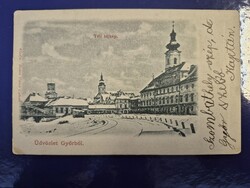 Győr-Moson-Sopron vármegye képeslapjai. Győr, Téli tájkép, ca. 1903
