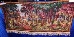 RÉGEBBI  szőnyeg,faliszőnyeg falvédő 160x64 cm+7cm rojt