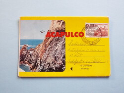 Képeslap (L1) - Mexikó - Acapulco leporelló 1960-as évek - LEÍRÁS!!!