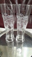 2 pcs Dréher 0.5 l Glasses