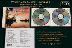 Mozart – Famous Arias Vol. 1 & 2, 2 CD, 1992 Pilz Vienna Master Series No. 26