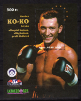 Hollóházi KOVÁCS KO-KO ISTVÁN commemorative envelope, red serial number