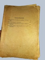 1949.Dr. JÁNOSI FERENC EZREDES -KOMMUNISTA HADÁSZATI PAMFLETT katonai oktató dokumentum könyv