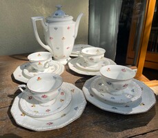 Antik Rosenthal „Maria” porcelán kávés/teás szett (1932) – Hibátlan! régi reggeliző készlet