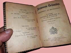 1940. Dr. Vargha Damján :Jézusom Örömöm IMÁDSÁGOS ÉS ÉNEKESKÖNYV képek szerint Szt. István Társulat