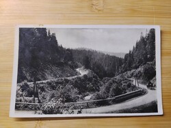 Erdély, Borszék,Szerpentinút Borszék felé, Heiter Görgy udvari fényképész felvétele, 1943