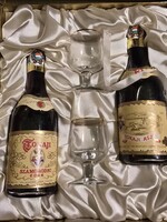 Tokaji 1975-1977 díszdobozos borválogatás