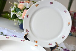 Alföldi porcelán étkészlet – 12 db-os virágmintás 6 mélytányér, 6 lapostányér