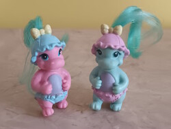 Drága Vintage Dino Bébi figurák 1993