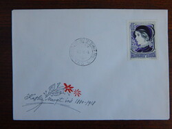 FDC 1980. Kaffka Margit