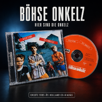 Böhse Onkelz – Hier sind die Onkelz CD (1995) – holland Virgin/EMI Uden kiadás