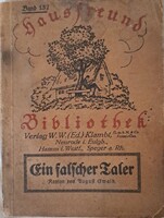 Régi német regény – August Ewald: Ein falscher Taler