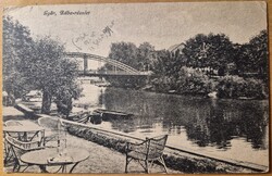 Győr-Moson-Sopron vármegye képeslapjai. Győr, Rába - részlet, 1919