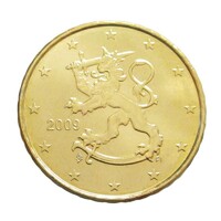 Finnország,10 eurocent 2009 aUNC+ ötvözet