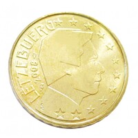 Luxemburg,10 eurocent 2008 aUNC+ ötvözet