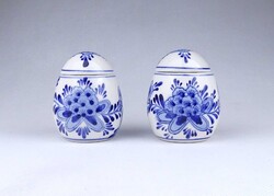 2B180 Jelzett holland porcelán fűszertartó pár