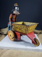 Extremely Rare Goofy 1930-40s (Louis Marx & Co) Clockwork Tin Toy