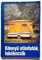 Könnyű utánfutók, lakókocsik antikvár könyv - tankönyv