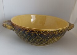 Gránit porcelán,kerámia halászlés mély halas tányér!