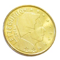 Luxemburg,10 eurocent 2014 aUNC+ ötvözet