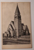 Képeslap,Miskolc,Martintelepi Református templom, Miskolci könyvnyomda RT.