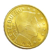 Luxemburg,10 eurocent 2010 aUNC+ ötvözet