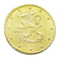 Finnország,10 eurocent 1999 aUNC+ ötvözet
