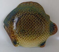 Gránit porcelán,kerámia hal alakú tányér!