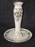 Beautiful Zsolnay Floral Candle Holder