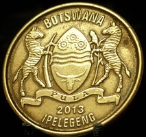 Botswana 1 Pula, 2013 E09B1V