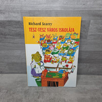 Richard Scarry: Tesz-vesz ​város iskolája, könyv