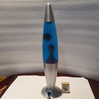 Retro nagyméretű lávalámpa lakásdekoráció díszvilágítás