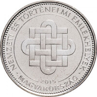 Magyarország 50 Forint 2015 - Nemzeti és történelmi emlékhelyek - verdefényes