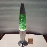 Retro varázslatos nagyméretű glitteres lávalámpa lakásdekoráció díszvilágítás